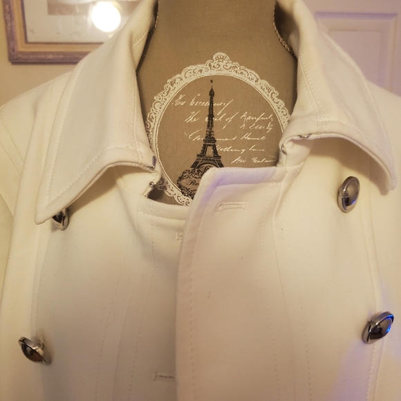 White House Black Market Trench Coat - Picture 13 of 16